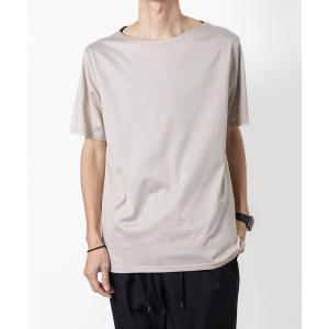 tシャツ 60/2 T-CLOTH BOAT NECK T-SHIRT メンズ