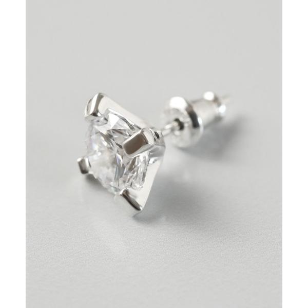 ピアス SILVER925ジルコニアピアス(L)/レディース/メンズ/ レディース