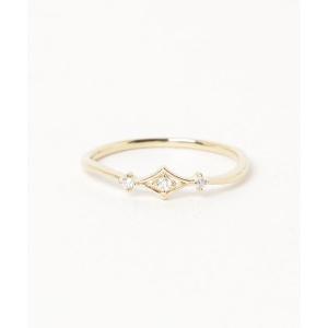 con affetto 指輪 リング K18デザインリング レディース : ZOZOTOWN