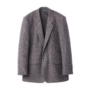 ジャケット テーラードジャケット LEOPARD FLANNEL SINGLE JACKET｜zozo