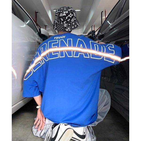 tシャツ 「neos -addictive design-」リフレクターライン バック ビッグロゴプ...