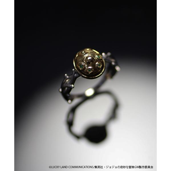 指輪 リング ジョジョの奇妙な冒険 黄金の風 リング シルバー925 メンズ レディース ペア対応 ...