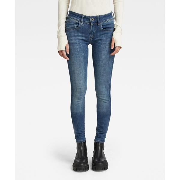 ジーンズ デニム デニムパンツ LYNN MID SUPER SKINNY JEANS/ローライズス...