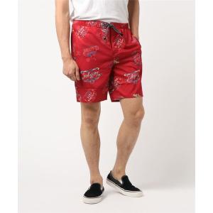 パンツ 水陸両用ネオン柄サーフショーツ メンズ