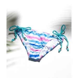 水着 「単品販売」サイド細リボンショーツ レディース