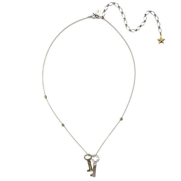 ネックレス St Double Key(ダブルキー チェーンネックレス) メンズ レディース