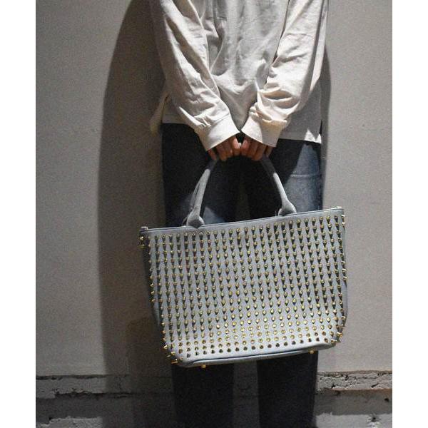 トートバッグ 「 GLAM JAM / グラムジャム 」 スタッズ トート バッグ / ONIスタッ...
