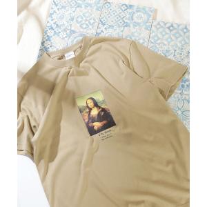 tシャツ Tシャツ 別注ART TEE ”MONA LISA”/アートTシャツ/半袖Tシャツ