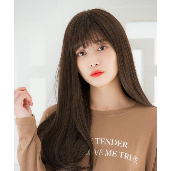 ウィッグ エクステ 「フルウィッグ・ロング」HEART BEATロングストレート/ノーマルタイプ レ...