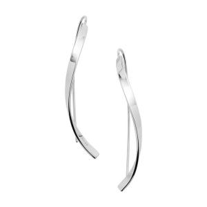 anq.（アンク） ピアス 「anq.」K10 ペアシェイプ ダイヤモンドパヴェ