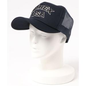 帽子 キャップ メンズ AVIREX　KING SIZE MESH CAP USA｜zozo