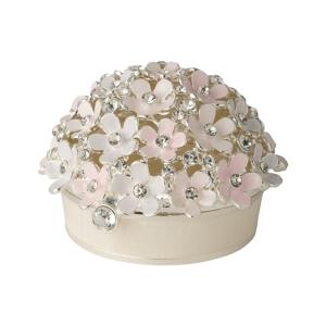 Francfranc（フランフラン） 収納 フリル ティッシュカバー ブルー