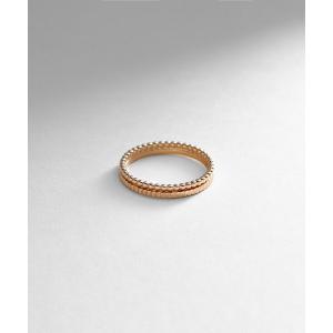 COCOSHNIK（ココシュニック） 指輪 リング K10ガドルーンカットしのぎ