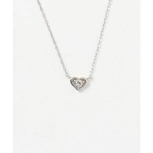 con affetto Pt900/850 ダイヤフラワーネックレス con affetto ネックレス Pt900/850ダイヤフラワーネックレス