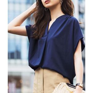 tシャツ Tシャツ ＩＥＤＩＴ　フレンチスリーブわきシェードカットソートップス