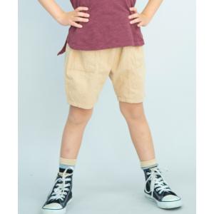 ハーフパンツ パンツ 綿麻キャンバス ハーフパン...の商品画像