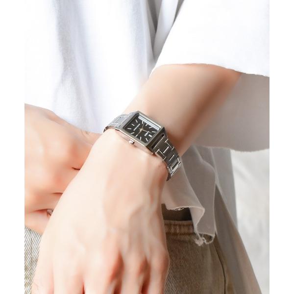 腕時計 「60」「CASIO（カシオ）」クラシックメタルスクエア レディース メンズ