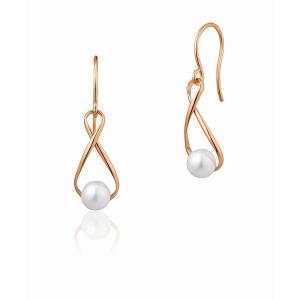 ピアス K10ピンクゴールド パール ピアス レディース