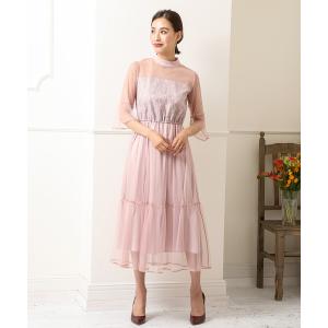 ピンクベージュ 総レースワンピースの商品一覧 通販 Yahoo ショッピング