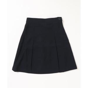 スカート ボックスプリーツスカート 薄手 JUNIORの商品画像