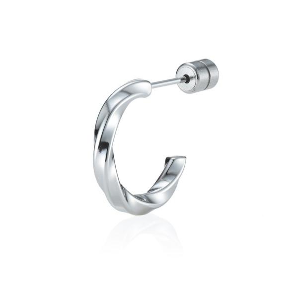 ピアス 「限定展開」“LH-1”G型ピアス（ツイスト）/サージカルステンレス（金属アレルギー対応）「...