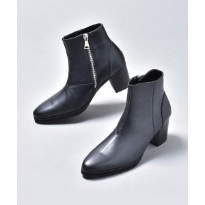 5351 POUR LES HOMMES ブーツ ハイヒール サイドゴア カスタム