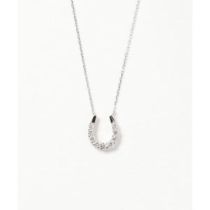 ete（エテ） ネックレス K18YG ホースシュー ダイヤモンド ネックレス
