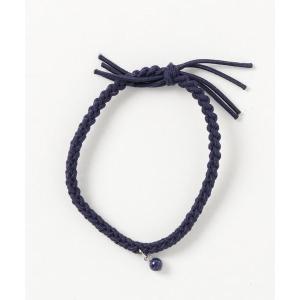 ブレスレット 「岩座」茅の輪腕飾りブレスレット 藍色 レディース メンズ