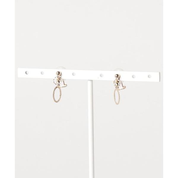 イヤリング K10クリップタイプイヤリング レディース