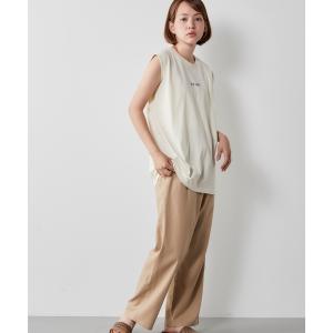 tシャツ Tシャツ プリントスリーブレスプルオーバー