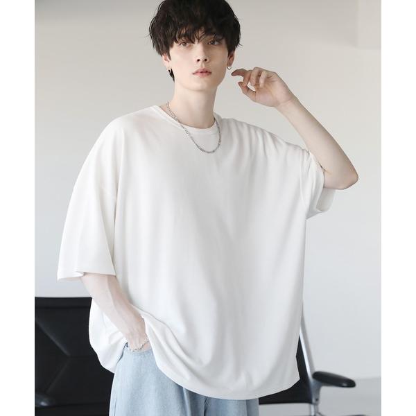 tシャツ TRスムースビッグシルエット ドルマンスリーブ ポンチTシャツ メンズ レディース