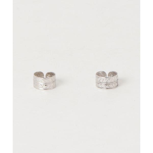 イヤーカフ 「YArKA/ヤーカ」silver925 reef motif ear cuff/葉モチ...