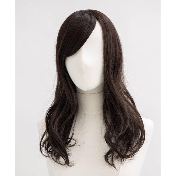 ウィッグ エクステ 「トップカバー」トップカバーワイド ナチュラルカール レディース メンズ