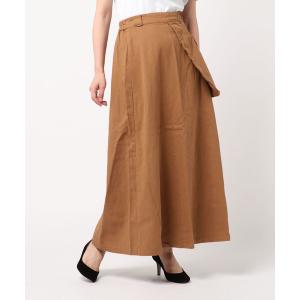 スカート 綿ツイル ポケットスカート