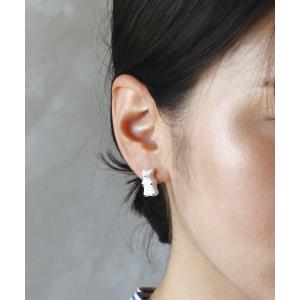 クライミー HORSE SHOE SILVER PIERCE CRIMIE（クライミー） ピアス LETTER RIBBON HORSE SHOE SILVER PIERCE