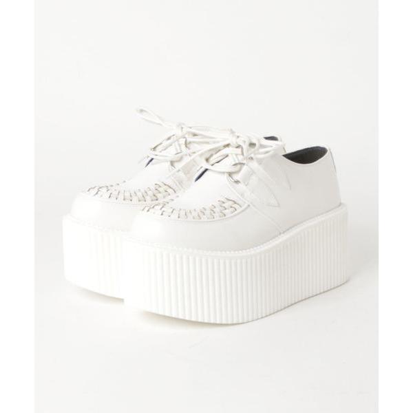 スニーカー 「YOSUKE/ヨースケ」厚底レースアップラバソスニーカー レディース