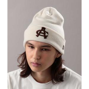 帽子 キャップ ベーシック カフ ニットキャップ AC刺繍/BASIC CUFF KNIT CAP EMBROIDERY AC