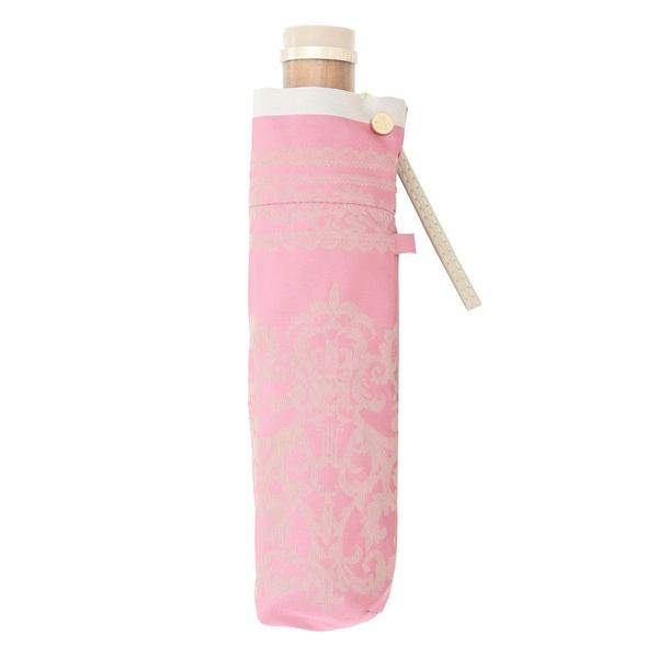 折りたたみ傘 折りたたみ傘 ”ジャガード レース柄 レディース