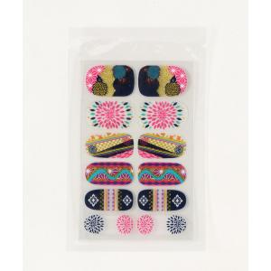 ETHNIC ネイルシール DECO tte Nailラメ入り