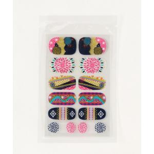 レディース 「チャイハネ」ETHNIC ネイルシール DECO tte Nail（デコッテネイル）ラメ入り｜zozo