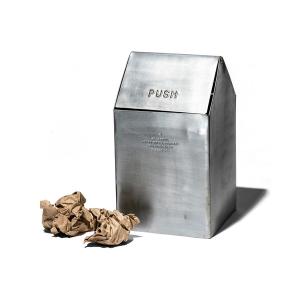 PUEBCO（プエブコ） ゴミ箱 ダストボックス RECYCLE STEEL TRASH CAN