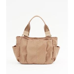 トートバッグ バッグ 水玉ナイロン手提げ