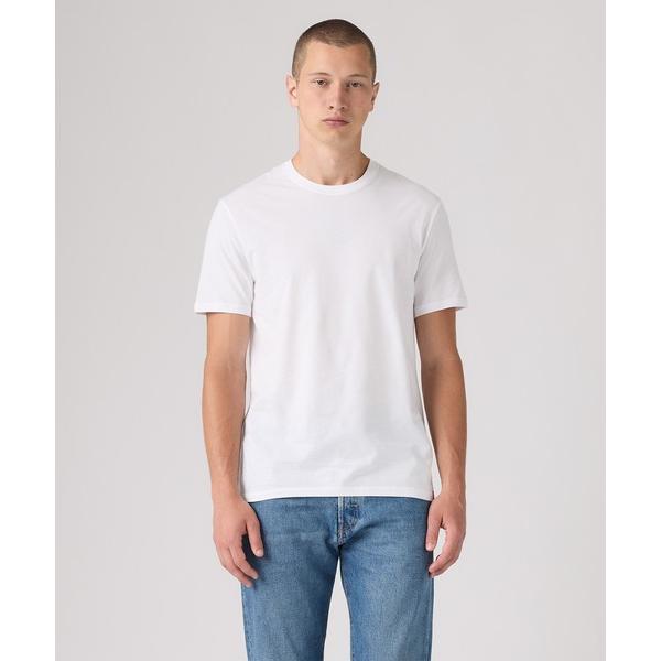 tシャツ Levi's/リーバイス スリム2パックTシャツ WHITE + メンズ