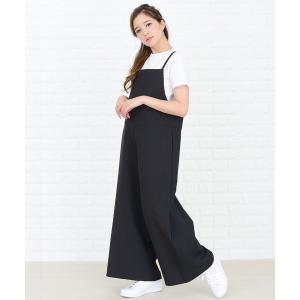 Lace Ladies（レースレディース） オールインワン Vネックワイドパンツ