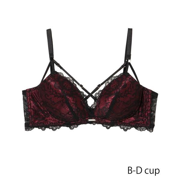 ブラジャー ファインレースパワーメイク ブラ(B〜Dカップ)