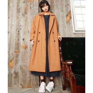 コート チェスターコート スーパーオーバーサイズメルトンコート