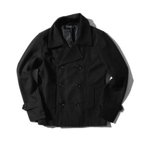 SHIPS pコート ピーコート SHIPS: スーパー120'S メルトン