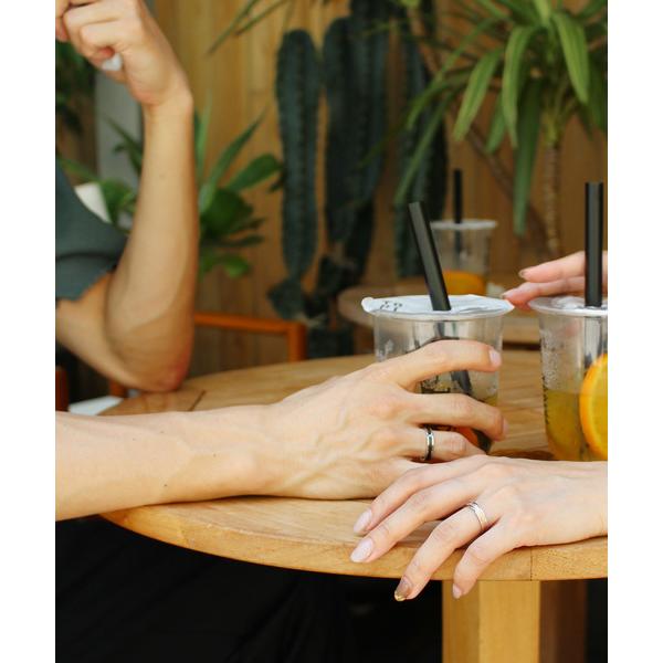 指輪 リング Message＆One Point Ring/メッセージ＆ワンポイント リング　キュー...