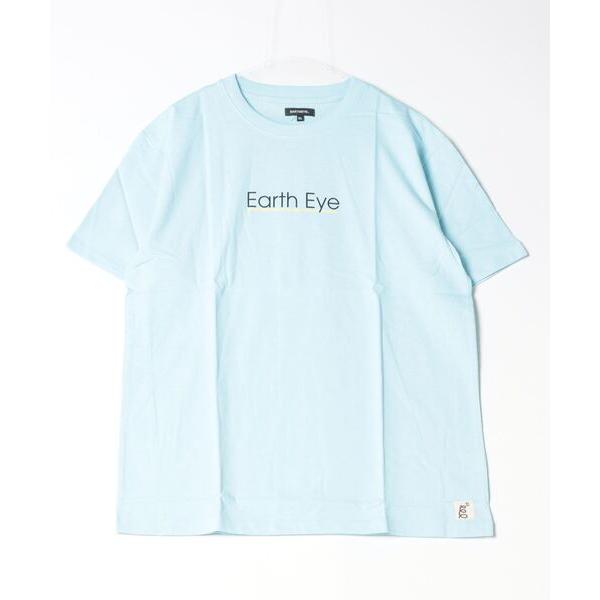 tシャツ Tシャツ メンズ 「EARTH EYE/アースアイ」盆栽プリント半袖Tシャツ「g」