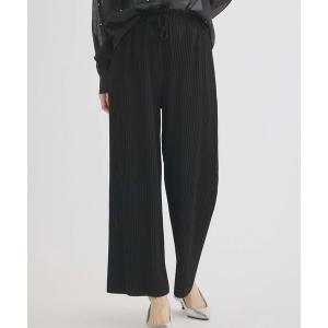 パンツ 「低身長/高身長向けサイズあり」イージーリブパンツ レディース